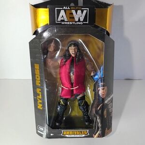 AEW Wrestling Nyla Rose Action Figure - Pink and Black
